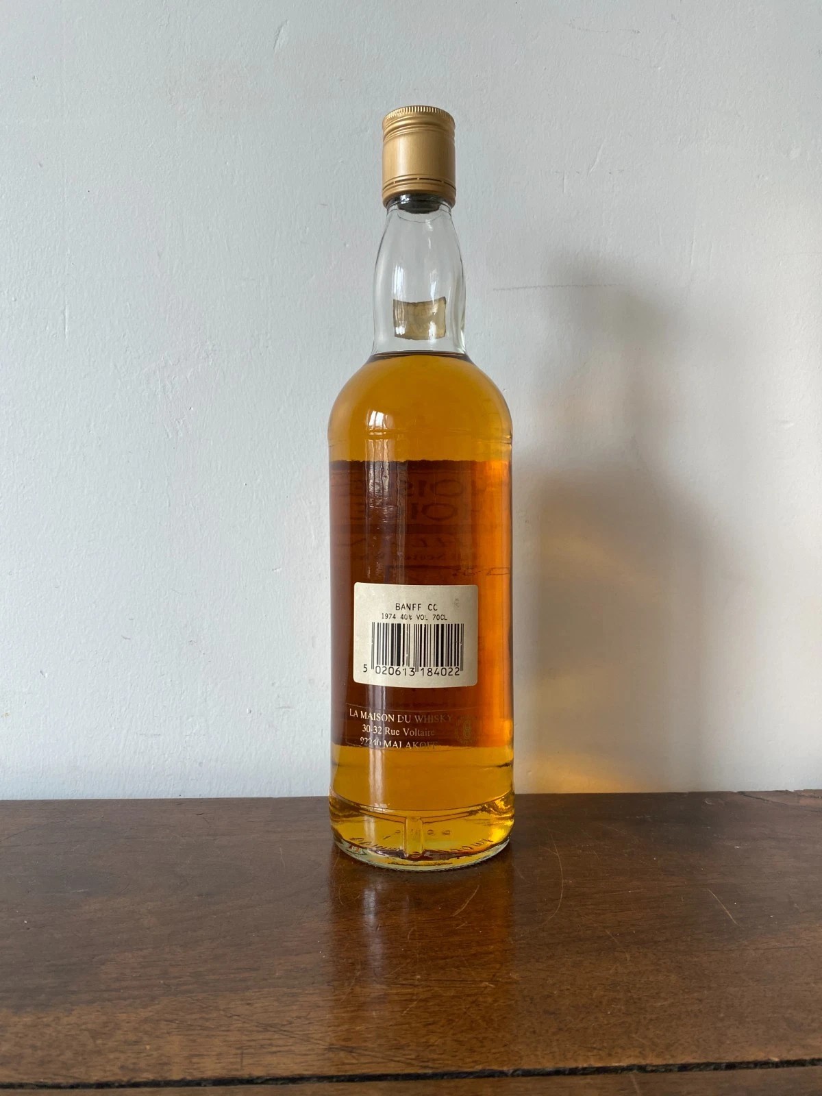 BANFF 1974 WHISKY 23 ANS 40% 70CL – Image 4